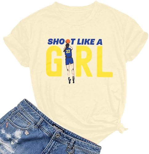 Basketball 22 Shirt Women Basketball Mom Shirts Basketball Player Tee Basketball Fan Love Tshirt Sports Short Sleeve Tops Apricot