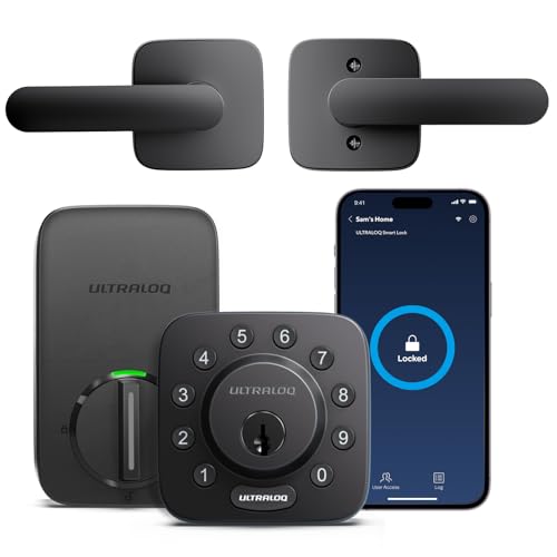 ULTRALOQ U-Bolt Deadbolt with Handle Set
