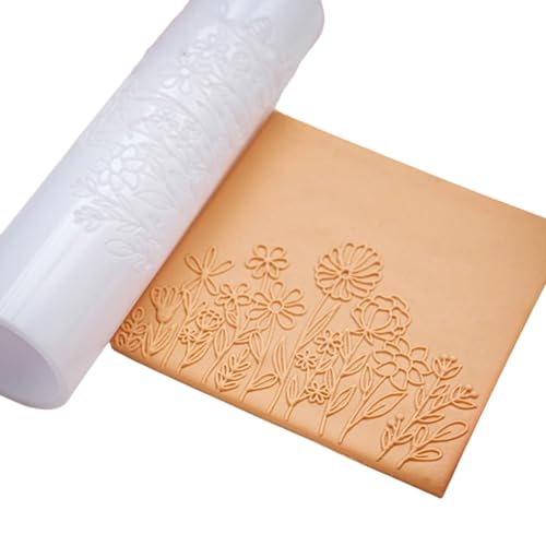 Acrylic Polymer Clay Texture Roller Handmade Jewelry Making Tool for Beginners