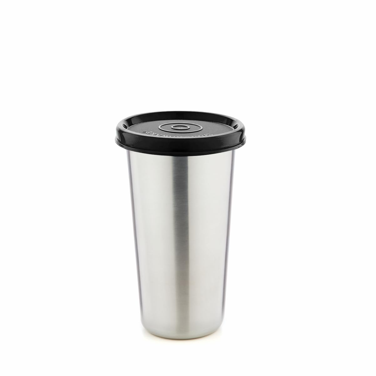 SignoraWare Stainless Steel Tumbler with Lid | Air Tight Leak Proof Glass Tumblers for Office Gym Yoga Hiking Trekking Travel Home Kitchen (450ml), Set of 1, Black (B08239GB44) Amazon Price History, Amazon Price Tracker