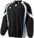野球 プラクティスウェア ウインドジャック PJ-320B メンズ ブラック×ホワイト×シルバー