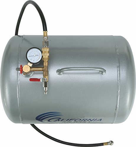 California Air Tools Cat-Aux10A Lightweight Portable Aluminum Air Tank, 10 Gallon, Silver #TOP4