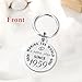 ABNTY 66th Birthday Gifts for Women Men, 66 Year Old Birthday Keychain, Born in 1959 Gifts, 1959 Birthday Decorations