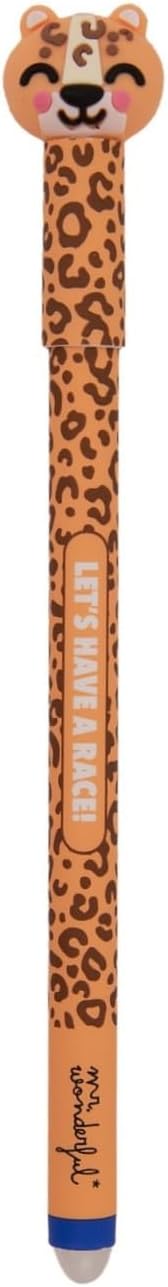 Mr. Wonderful – Penna Cancellabile Bo-Bo Leopardo - Let’s Have a Race! – Accessorio di…