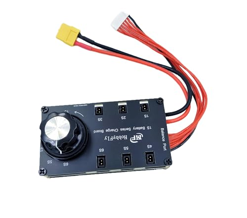 Placa de carga en serie 1S LiPo LiHv con conectores PH2.0 y GNB27 4