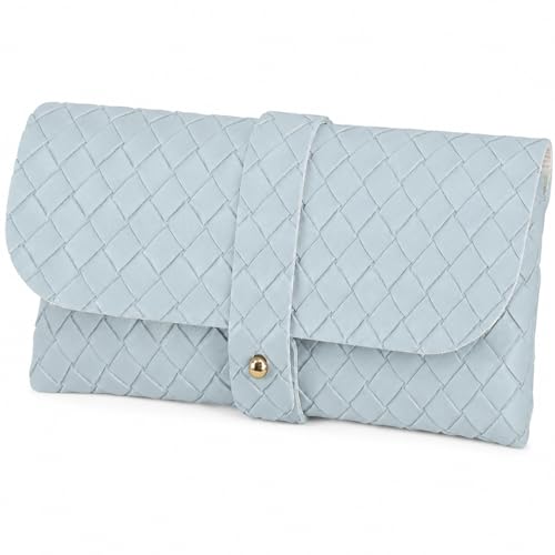 Image of Glasses storage bag Travel sunglasses myopia glasses storage bag Fashion leather storage bag