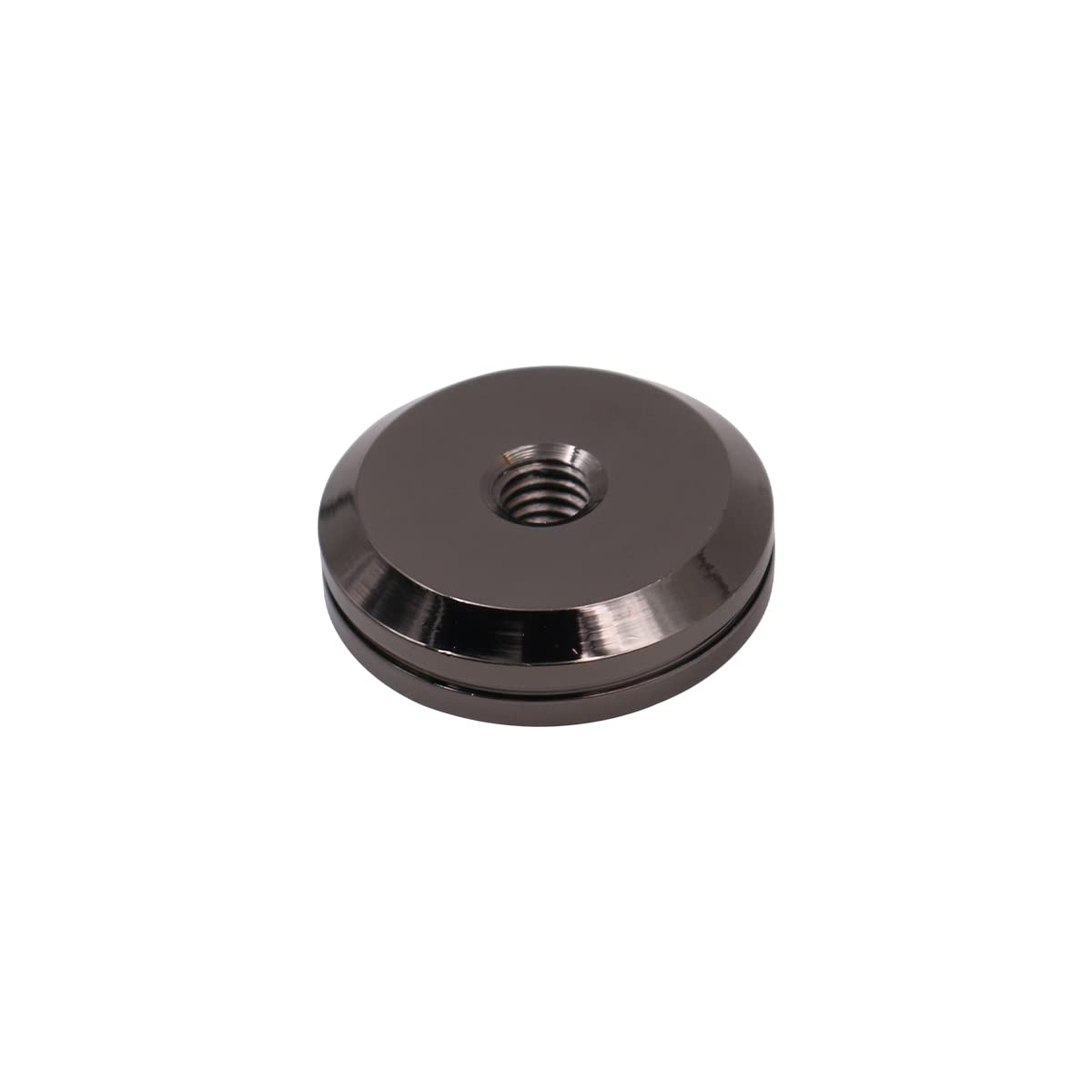 Lot de 4 Pointes de Haut-Parleur pour Haut-Parleur CD Audio Subwoofer Amplificateur Platine Vinyle Isolation Pieds Cône Isolateur Antichoc sans Trace avec adhésif Double Face