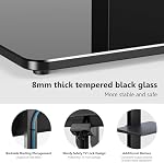 FITUEYES TV Pour les télés de 32-70'' jusqu'à 88 lbs, plancher TV Hauteur jusqu'à 54.6'' avec Max Vesa 600 x400 mm, 60 Degrés pivotants & 6 Niveaux Réglage de la hauteur