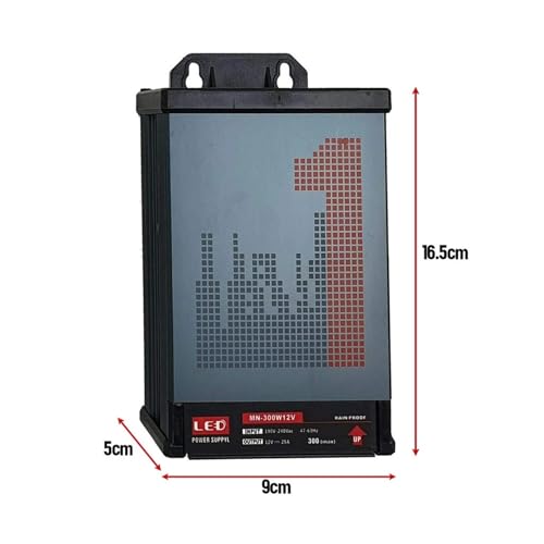 Alimentation LED 12V 300W transformateur pour sécuriser vos bandes lumineuses - 2