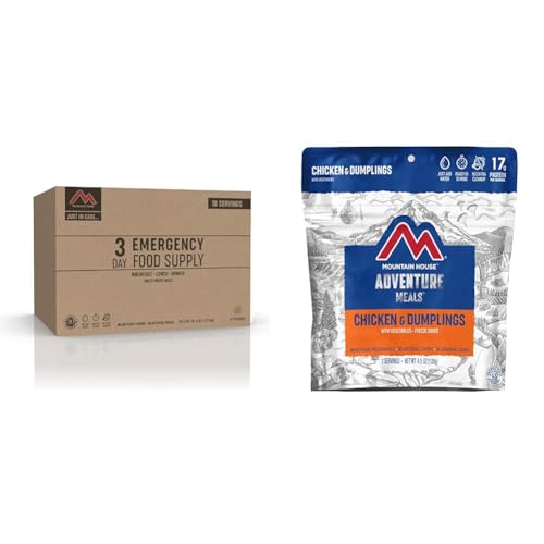 Mountain House Emergency Food Supply Kit with Chicken & Dumplings
