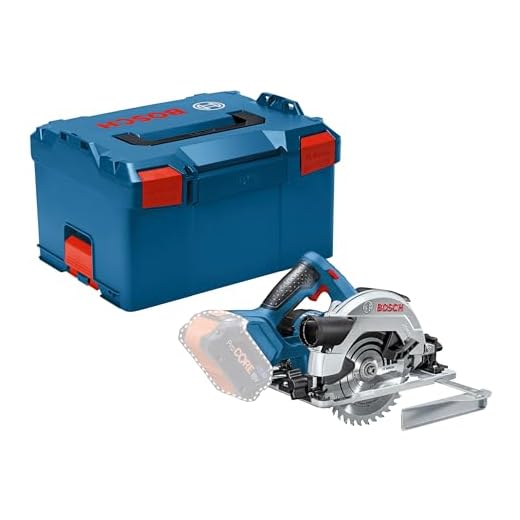 Bosch Professional 18V System GKS 18V-57 G - Sierra circular a batería (disco Ø 165 mm, sin batería, en L-BOXX)