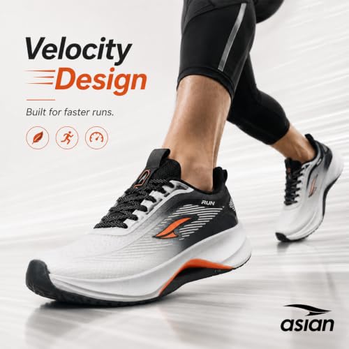 Image of ASIAN Quantum-13 Men's Lightweight Running Shoes | Breathable Sports Sneakers with Advanced Cushioning for Running, Training Athletic Sports Shoes for Daily Use