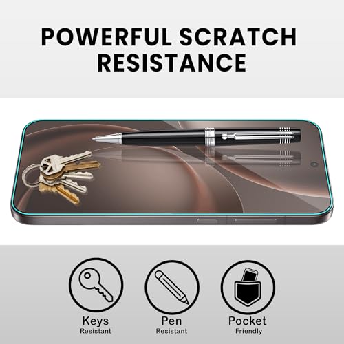 Image of ArmourPro Military-Grade Tempered Glass for Oppo Find X9s - 9H Anti Scratch, Edge-to-Edge Coverage, HD Clarity, Smooth Touch, Case Friendly, Easy Installation Kit with Cable Protector