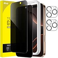 JETech Privacy Pellicola Protettiva per iPhone 16 Pro Max 6,9 Pollici con Protezione per Obiettivo...