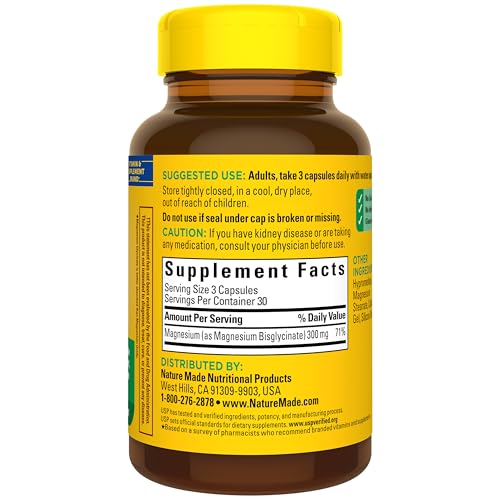 Nature Made Magnesium Glycinate 300mg 90ct — view 7
