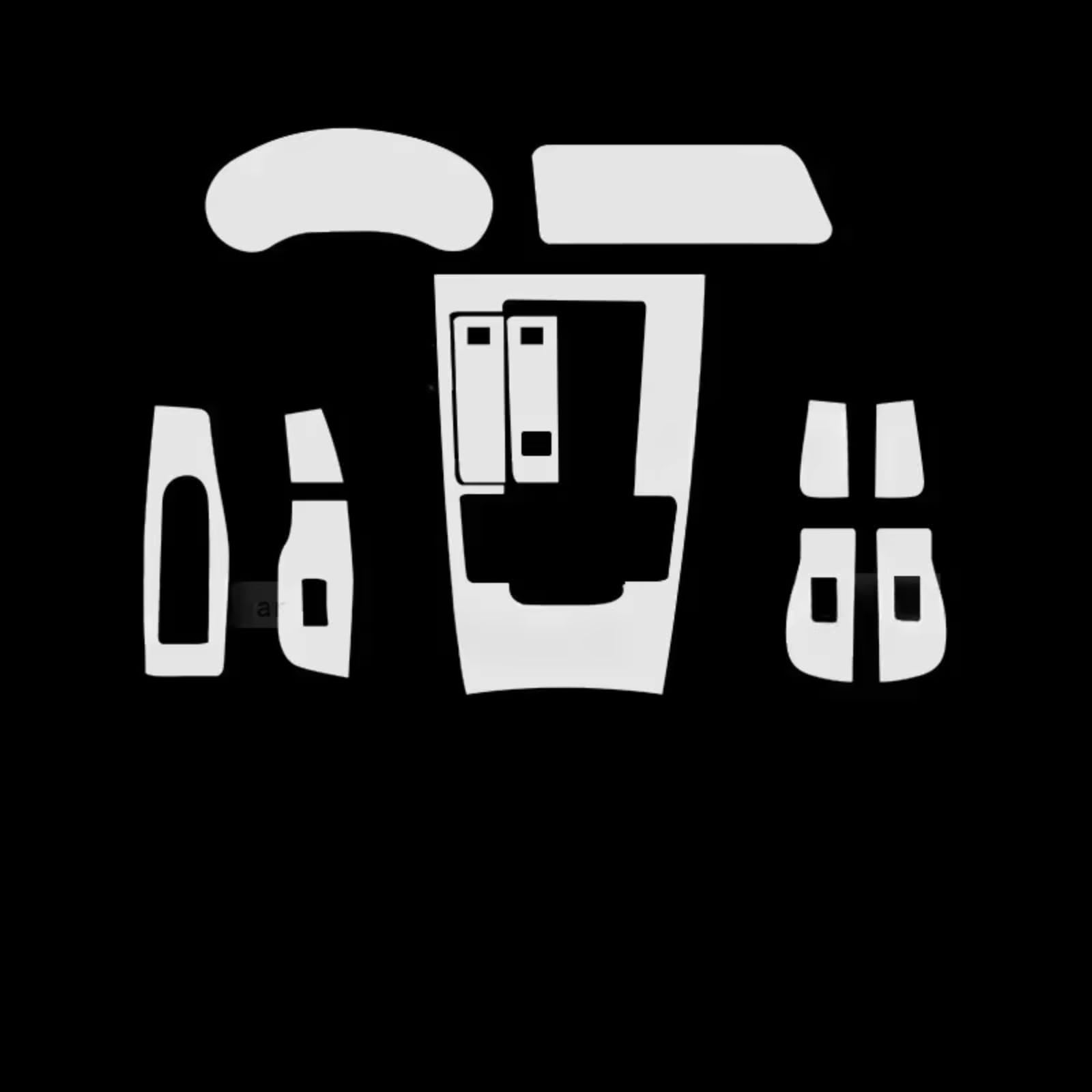 GPS Film Protection Compatible Avec Mazda Pour 3 2019-2024 Protecteur D'écran GPS De Voiture Panneau Console Centrale Intérieure Navigation Film De Protection(All 20-24 A)