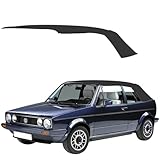 Sierra Auto Tops Convertible Top Replacement for Volkswagen Cabrio 1980-1993, Cabrio Vinyl, Black (No Frame)