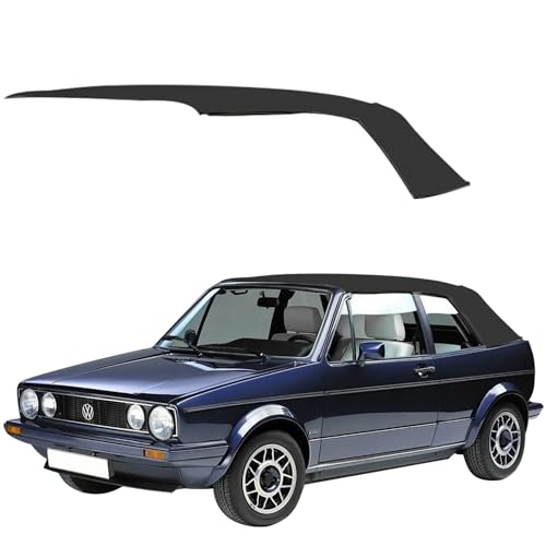 Sierra Auto Tops Convertible Top Replacement for Volkswagen Cabrio 1980-1993, Cabrio Vinyl, Black (No Frame)