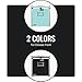 Vaultz Vinyl Record Storage Box - Locking 50 Album Holder & Organizer - Great Alternative to Flimsy LP Crate - 14.4 x 13.4 x 9.6 Inches - Black