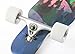 VOLADOR Freeride Longboard Cruiser | Maple Wood Deck| Drop Through longboard complete (Forest)