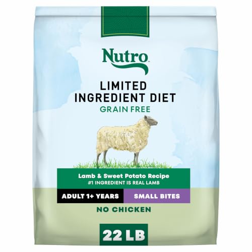 Image of Nutro Limited Ingredient Diet Small Bites Dry Dog Food, Lamb, 22 lb