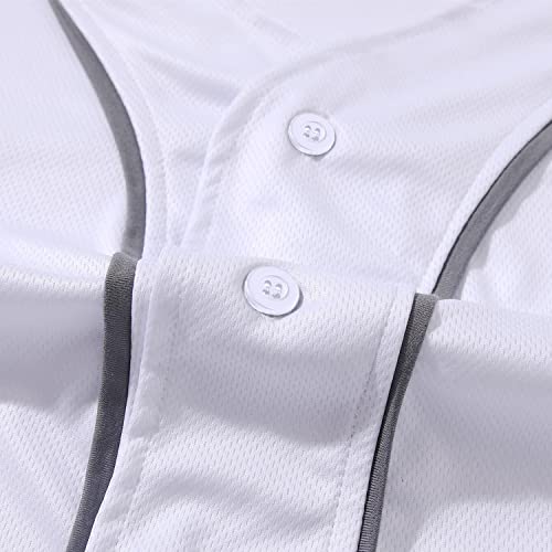 Image of Yuji Itadori Kids Baseball Jersey Button Boys Short Sleeve T-Shirts Hip Hop Fashion Casual Sports Solid Color Shirt