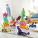Grocery Go Karts Board Game for Preschoolers and Kids Ages 4 and Up, Building Game with Mini Groceries, Preschool Games for 2-4 Players