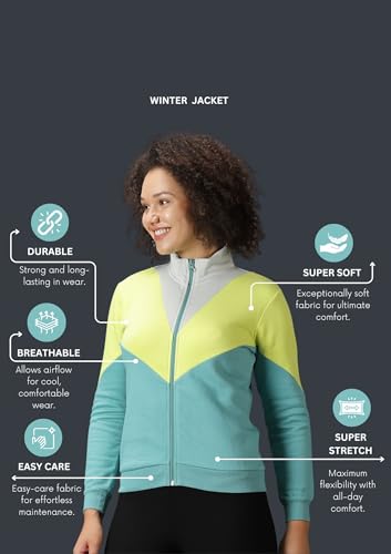Image of DOMIN8 Women's Quilted Hooded Sweat Shirt with Kangaroo Pockets. (S) Grey