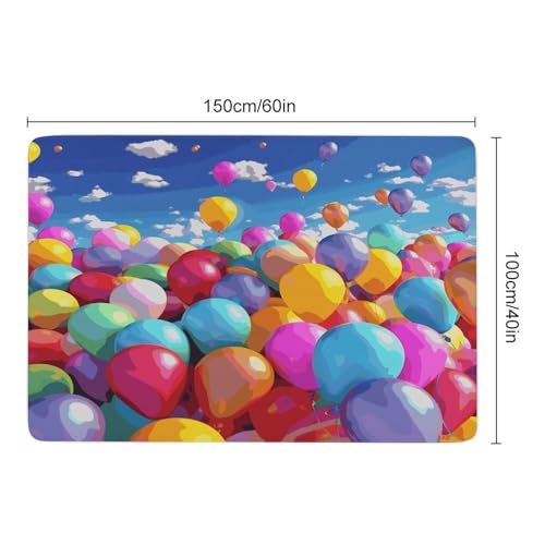 Tapis de sol en velours corail de qualité supérieure aux motifs imprimés - 4