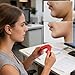 Jaw Trainer - Silicone Face Slimmer Toner - Jaw Line Sculptor,for Targeting Multiple Facial Muscles Definition Symmetry