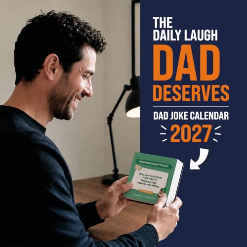 Image of 2027 Dad Joke Calendar | 365 Funny Jokes Daily Desktop Calendar