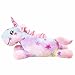 VineCrown Niños bebés peluches Unicornio Juguetes blandos Almohada de felpa unicornio cojines regalos (60cm, Stars Pegasus)
