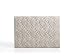 ECCOX - Testiera Rubí in Tessuto Acualine Antimacchia - Testiera Imbottita in Tessuto con Imbottitura in Gommapiuma e Rinforzo Schienale - Letto 135-150x110x6,5 cm Effetto Pietra Bianca