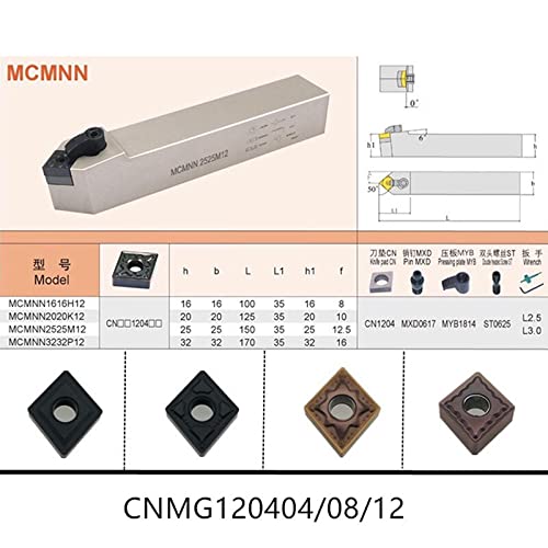 Portaherramientas para torneado CNC MCMNN2525M12 miniatura 6