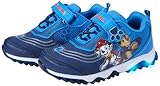 Nickelodeon Boys' Paw Patrol Sneakers - Laceless Light-Up Running Shoes, Size 11 Little Kid, Blue/Navy