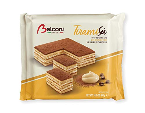 6x Balconi Tiramisu tiramisù Torta Schokolade creme 400g kuchen cake Cover