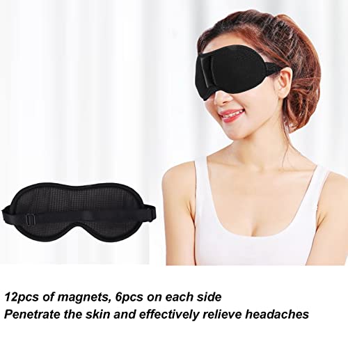 Sonew Schlafmaske Magnetische Augenmaske für Schlaf und Beruhigung
| Sonew Augenbinde mit Magnetpatch - Schlafmaske für