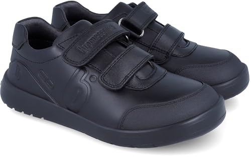 Zapatillas Escolares Biomecanics Barefoot Para Niño | Blancas, Con Cierre Autoadherente Y Suela Flexible