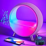Intelligenter Lebensstil: Unterstützt WIFI + Bluetooth zwei Verbindungsmethoden. Sie können Alexa, Google Home Voice und die Tuya APP verwenden, um Ihr Wecklicht nach Ihren Bedürfnissen einzustellen.