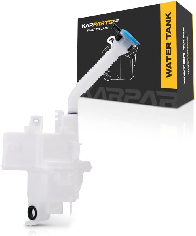 For Mazda CX-5 2017-2023 Washer Fluid Reservoir | With Pump | With Inlet | With Cap | Standard Capacity | Replacement For MA1288150 | KD3567485, KD3567483