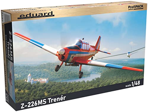 Kit de modélisme Eduard EDK82182 pour assembler l'avion Z-226MS au 1:48