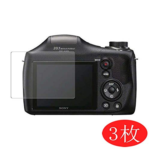 VacFun 3 Piezas HD Claro Protector de Pantalla Compatible con Sony Cyber-Shot DSC-H300, Screen Protector Sin Burbujas Película Protectora (Not Cristal Templado) New Version