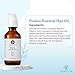 Ovation Hair Essential Hair Oil - Frizz Control Hair Oil For All Hair Types - 2 oz - Optimum Hair Nutrition, Softness and Shine - No Silicones, Sulfates or Parabens - With Vitamin E, Omega Fatty Acids