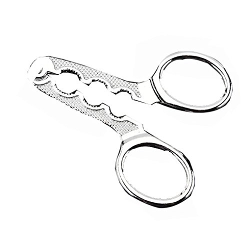 Pandiki Graine de tournesol Nut Cracker Pince de serrage Ouvre-noix ciseaux Graines de tournesol pince, noix Casse-noisettes décortiqueur outil de cuisine de ménage Cover