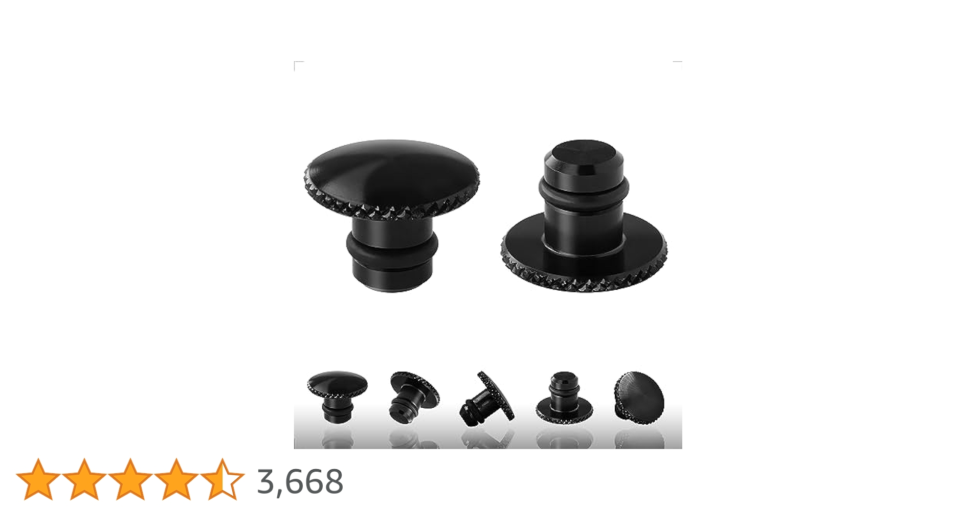 Amazon | Evermotor ミラーホールカバーキャップ m10 キャップ