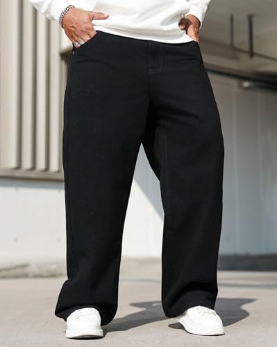 Image of AUSK Men's Regular Straight Fit Casual Jeans || Official Business wear Jeans for Men