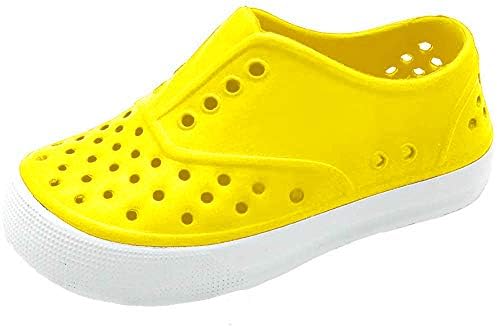 PEBBLES SHOES Kids & Toddler - Boys & Girls Waterproof Breathable Slip On Sneaker | EVA Upper Material & Odor Resistant Footbed with Arch Support | Flexible and Lightweight Synthetic Shoe