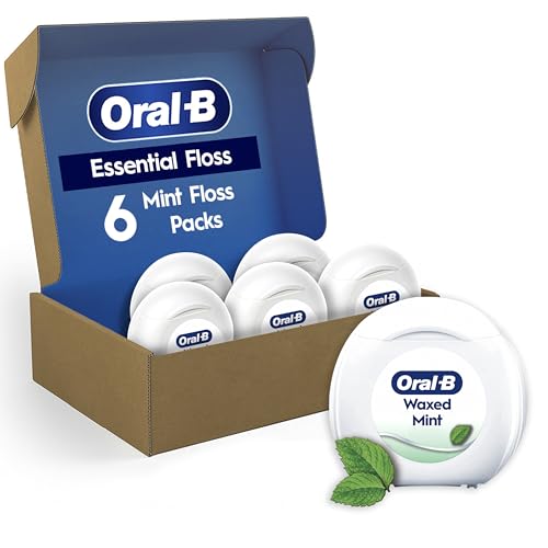 EssentialFloss Mint Dental Floss Cavity Defense Waxed 50m