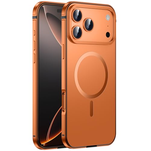 Coque orange iPhone 17 Pro Max idéale pour protéger votre objectif photo