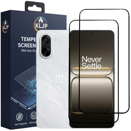 Image of Military-Grade Gorilla Tempered Glass For OnePlus Nord CE5 With Installation Kit | Edge to Edge Coverage | Black (Pack Of 2)